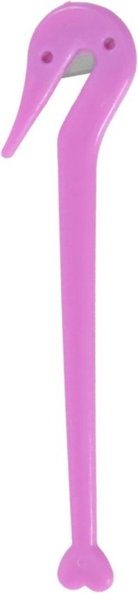 Fako Fashion® - Couteau élastique Violet - Élastique - Couteau - Coupe - Noeuds pour cheveux - Cheveux - Accessoire cheveux