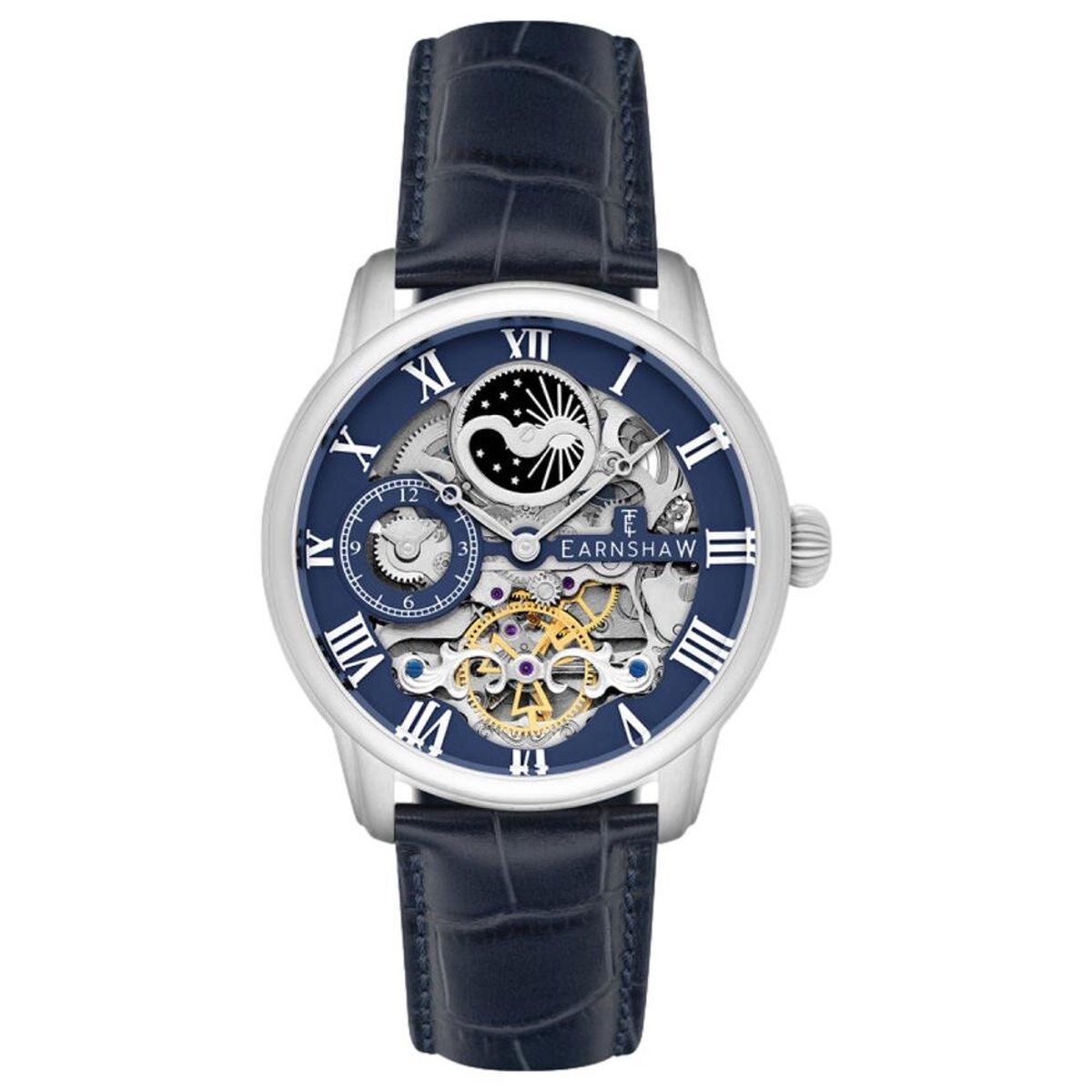 Earnshaw - ES-8006-0C - Polshorloge - Heren - Automatisch - Longitude