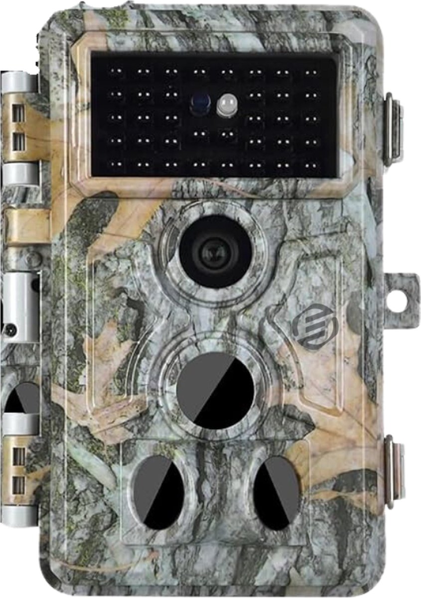 Equivera Wildcamera voor Buiten - Wildcamera met Nachtzicht - WiFi - Hoge Resolutie - Waterdicht - Wild Camera - Premium