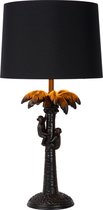 Lucide EXTRAVAGANZA COCONUT - Tafellamp - Ø 30,5 cm - 1xE27 - Zwart