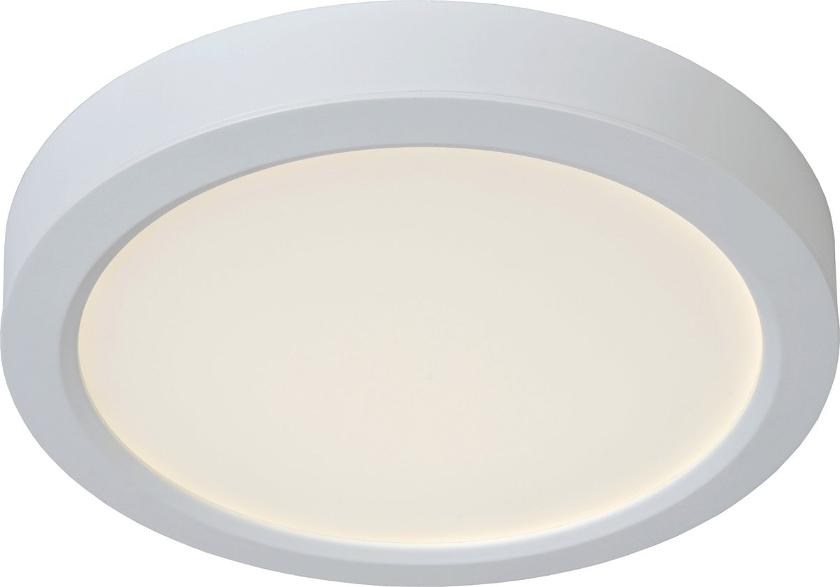 Lucide TENDO-LED - Plafonnière - Ø 22 cm - LED - 1x18W 3000K - Wit