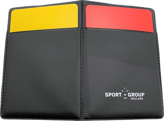 Voetbal Scheidsrechter Kaarten Set