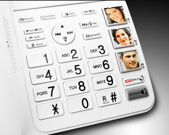 Geemarc CL595 vaste telefoon foto 5