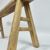 Banc Kungfu en bois antique - Handgemaakt - Massief Hout