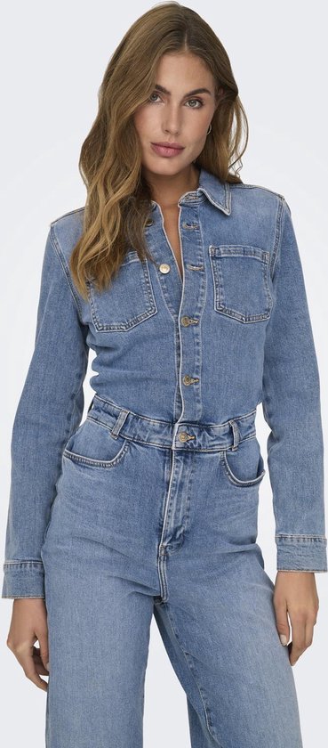 ONLY denim playsuit | onlCastel Denim | Ter Horst van Geel