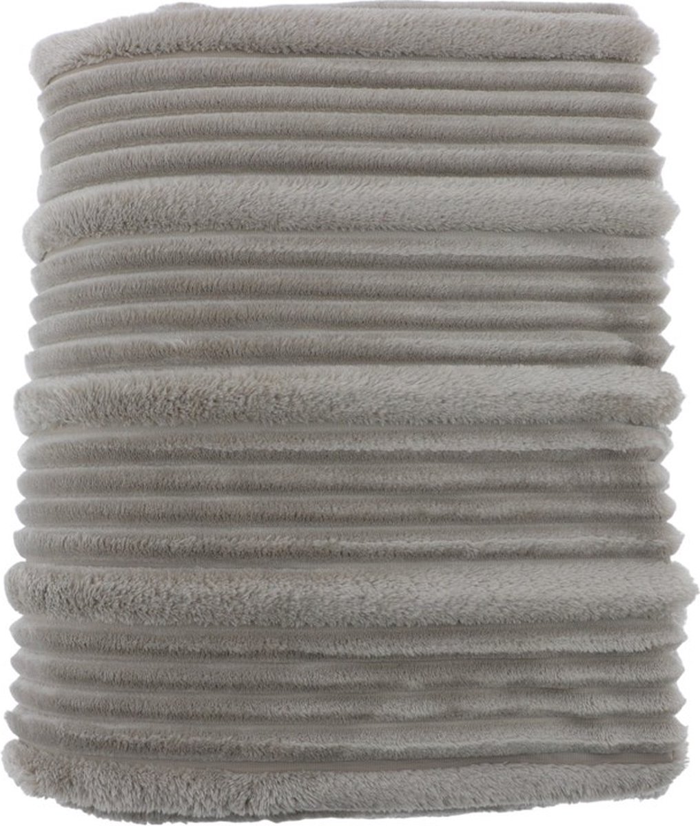 Home Society - Plaid Layer - Taupe - 130 x 170 cm