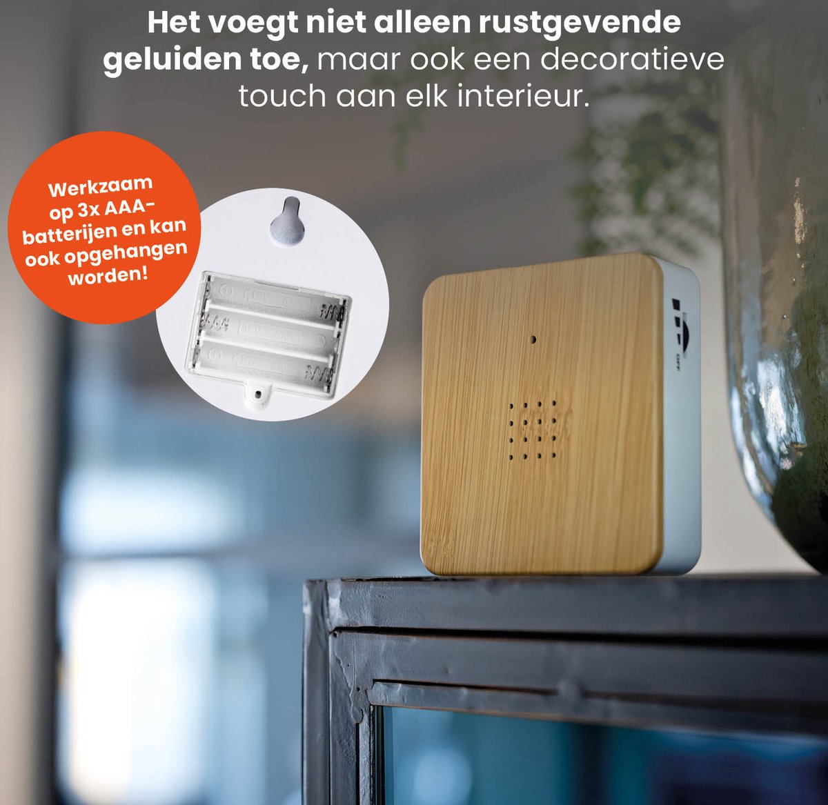 D&KO Vogelhuisje met Natuurgeluiden van QLT — cadeau in Wonen & Interieur - foto 4