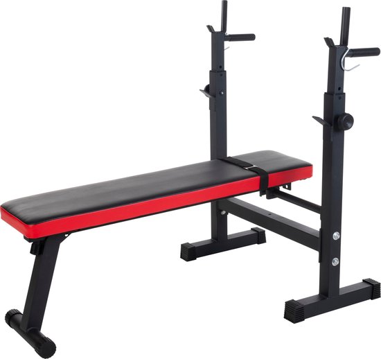 Pure2Improve Verstelbare Halterbank – Fitnessbank voor Krachttraining – 50x110x24x50 cm