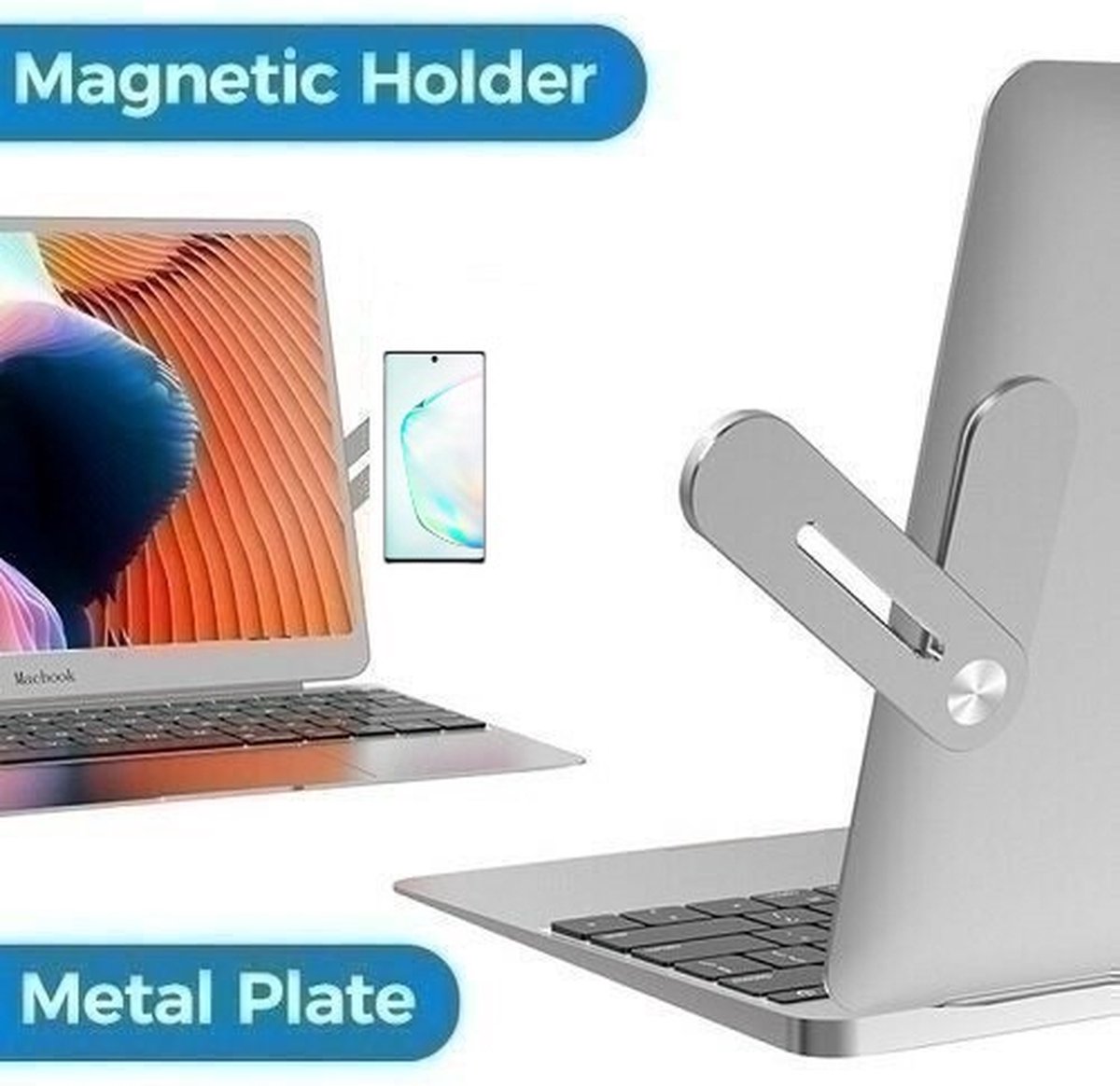 Samsung Galaxy Note 10 Laptop Houder Magnetisch