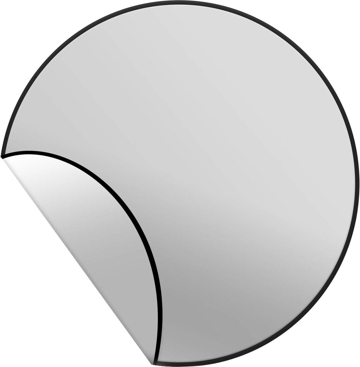 Ronde Ember Vuurplaats Mat 91 cm BBQ Mat ter Bescherming van Dek en Gazon