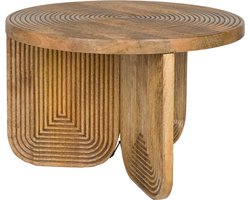 Housecraft Living Maeze Salontafel Rond 60 cm Hout - Bruin