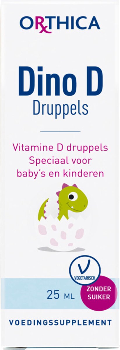 Orthica Dino D Druppels - 2 x 25 ml - Voordeelverpakking