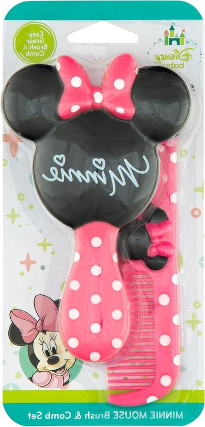 Foto: Minnie brush kam set voor babys 