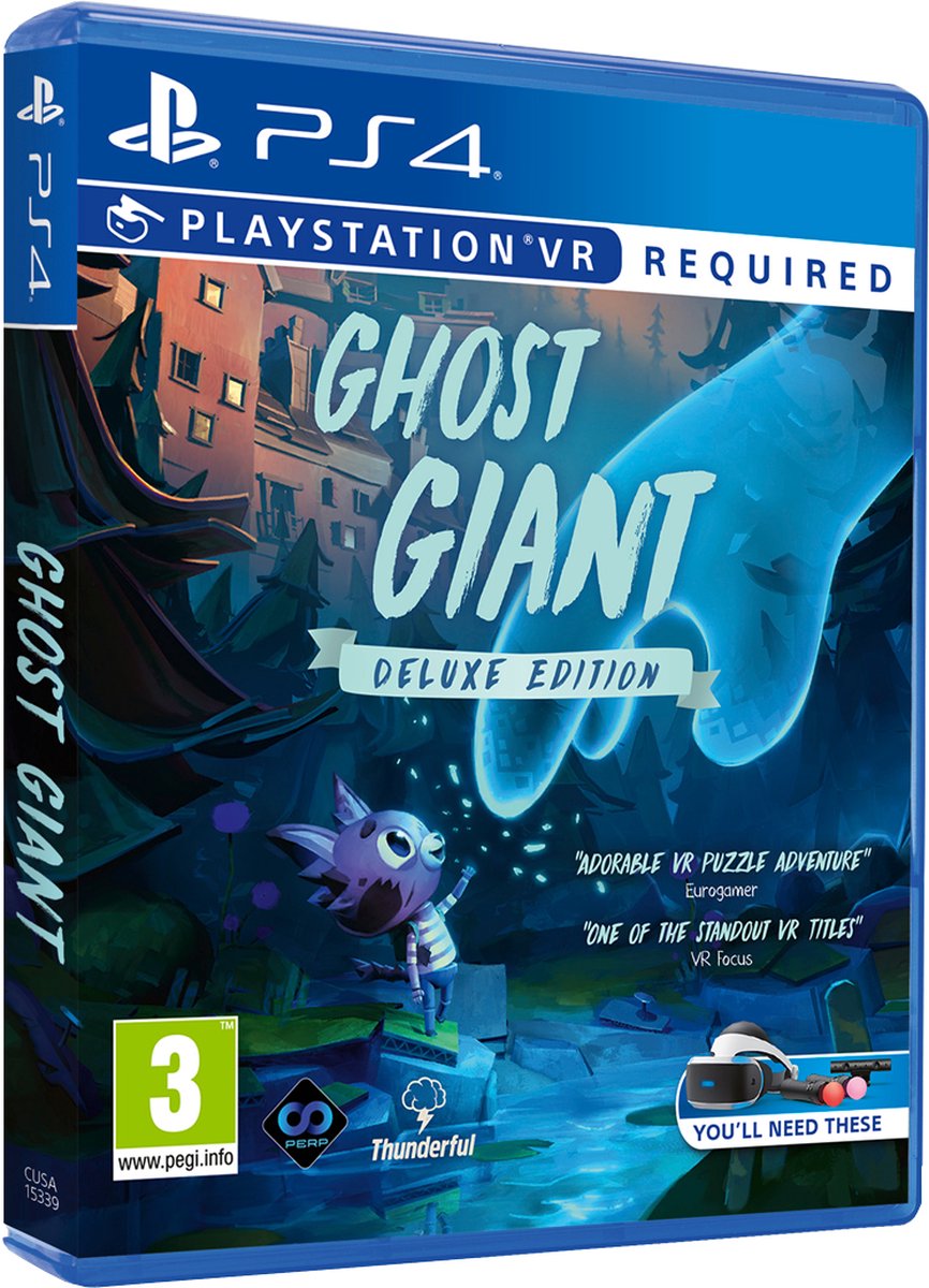 Perp Ghost Giant, PlayStation 4, E (Iedereen), Fysieke media, Virtual Reality (VR)-headset nodig
