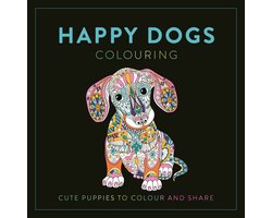 Happy Dogs Colouring