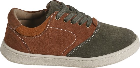 Vertbaudet Baskets cuir lacées enfant collection maternelle