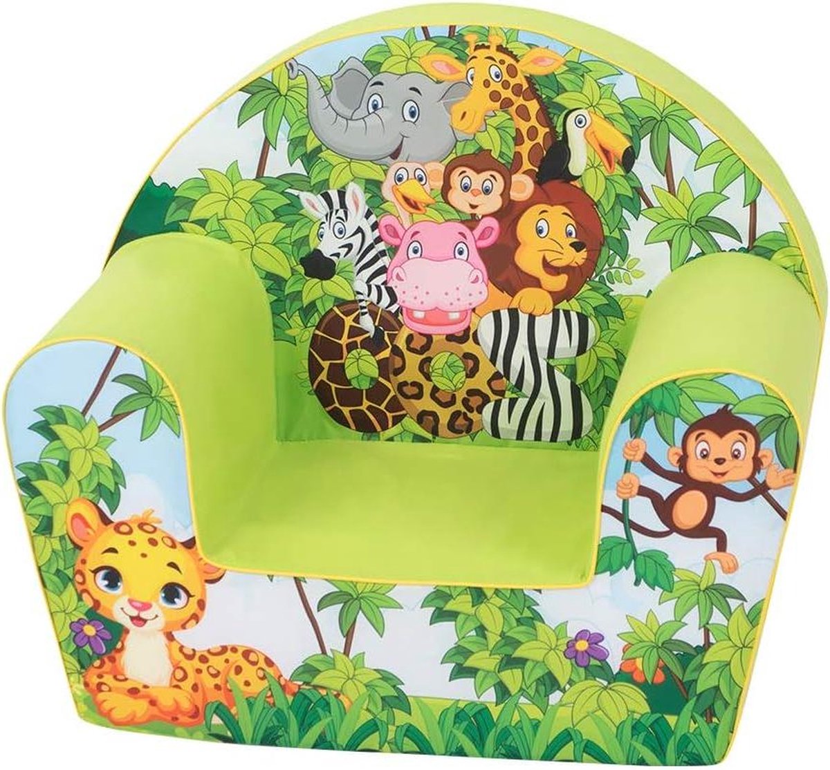 Kinderstoel Jungle - Knorrtoys 68356 met Tafel Inklapbaar kinderzetel