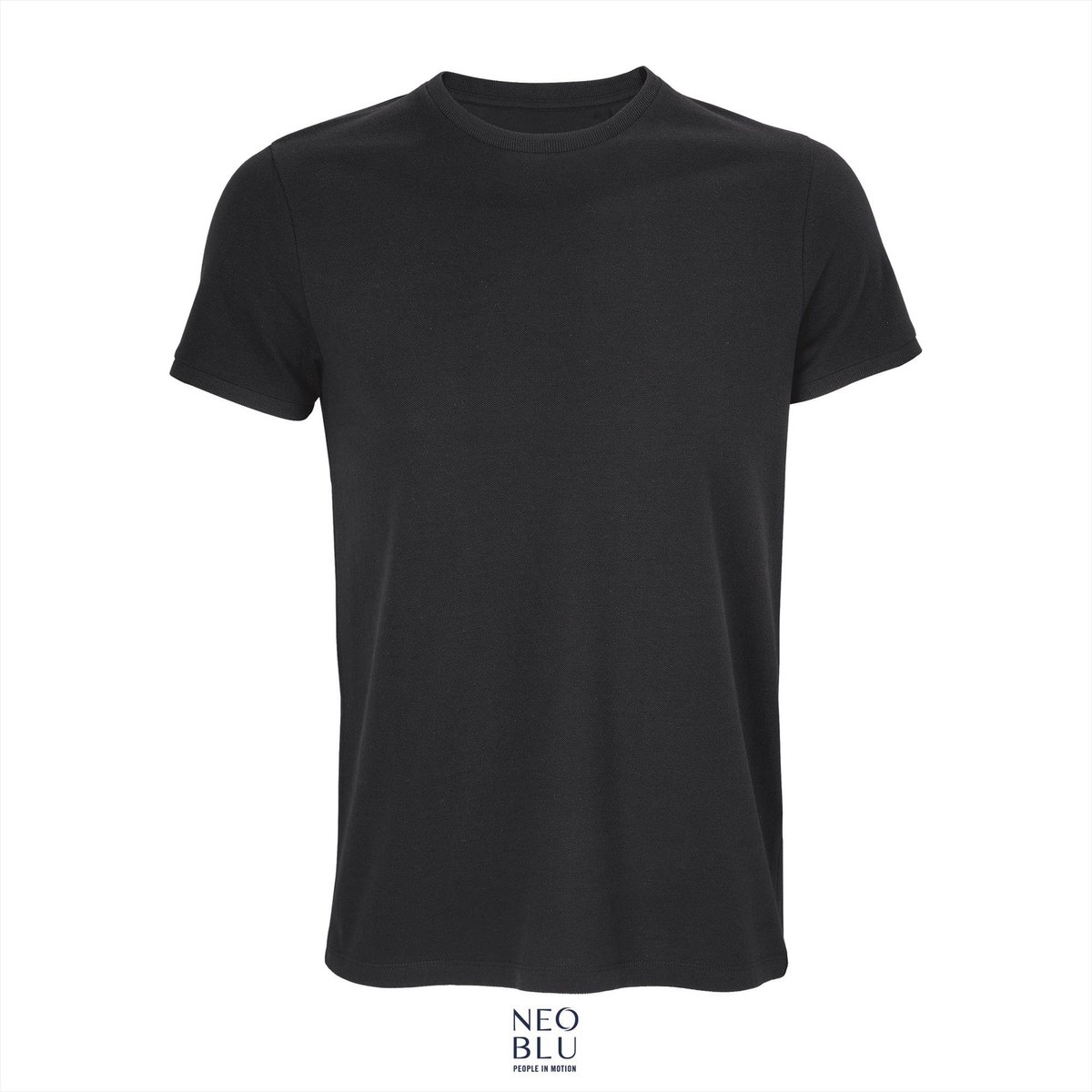 Neoblu Unisex Cotton Piqué T-Shirt Loris NB3775 - Night - XXL