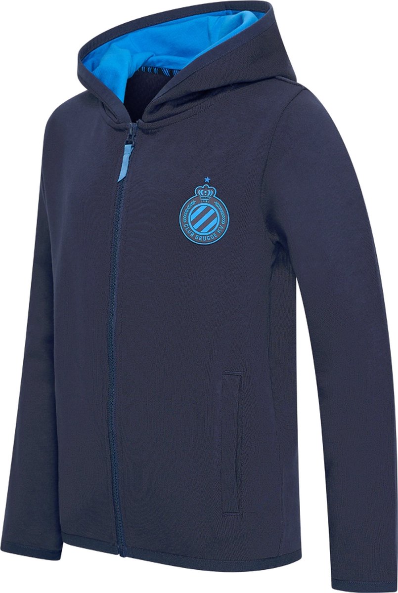 Club Brugge Vest Kinderen - Maat 116 t/m 164 - Trui - Voetbal - Blauw - Katoen