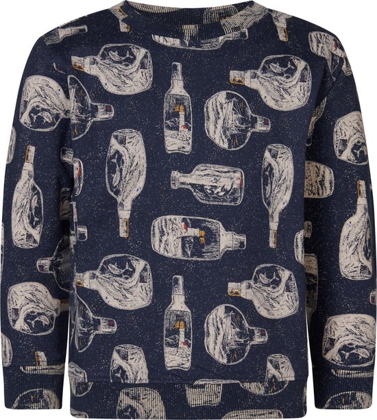 Foto: Noppies sweater hinton long sleeve allover print jongens trui maat 110