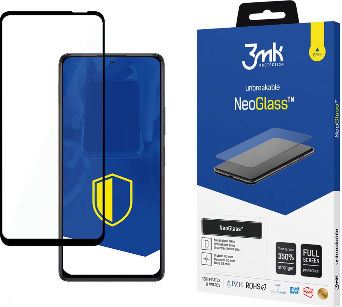 Xiaomi Redmi Note 10 Pro Black - 3mk NeoGlass