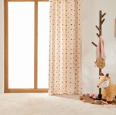 Bol.com Atmosphera Kids Romy Kindergordijn 140x260cm - Kant en klaar met ringen - Multi aanbieding