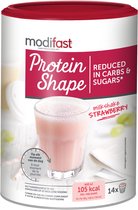 Modifast Protein Shape - Milkshake - Aardbei - 420 g