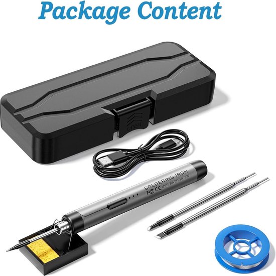 Kit Fer à Souder USB Mini - 5V/8W, Complet, Marque Gotrays - Neuf