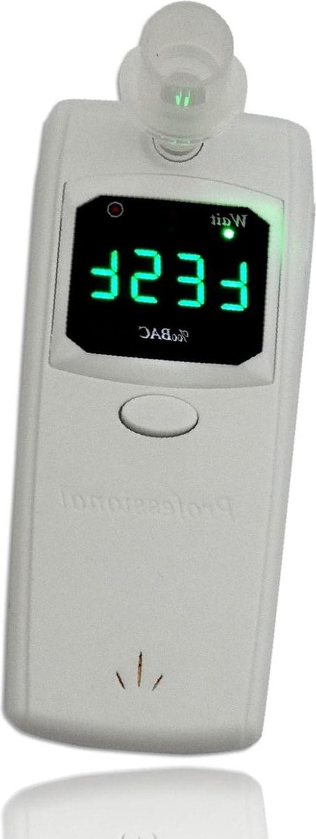 Goedkoopste Promillimeter Alcohol Tester with Fuel Cell Sensor - Energy Saving and Long Battery Life - Lasts Over 300 Alcohol Tests alcohol testers