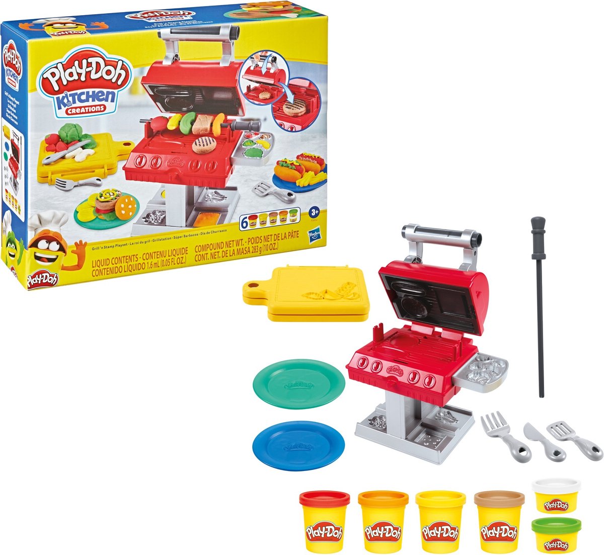 Play-Doh Super Grill Barbecue - Klei Speelset