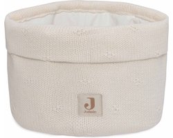 Jollein - Commodemandje - Commode Mandje voor Babykamer- 14x18cm - Opbermand - Cosy Knit Ivory
