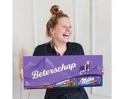 Mega Milka - "Beterschap!" - 600 gram - Chocoladereep - Chocolade