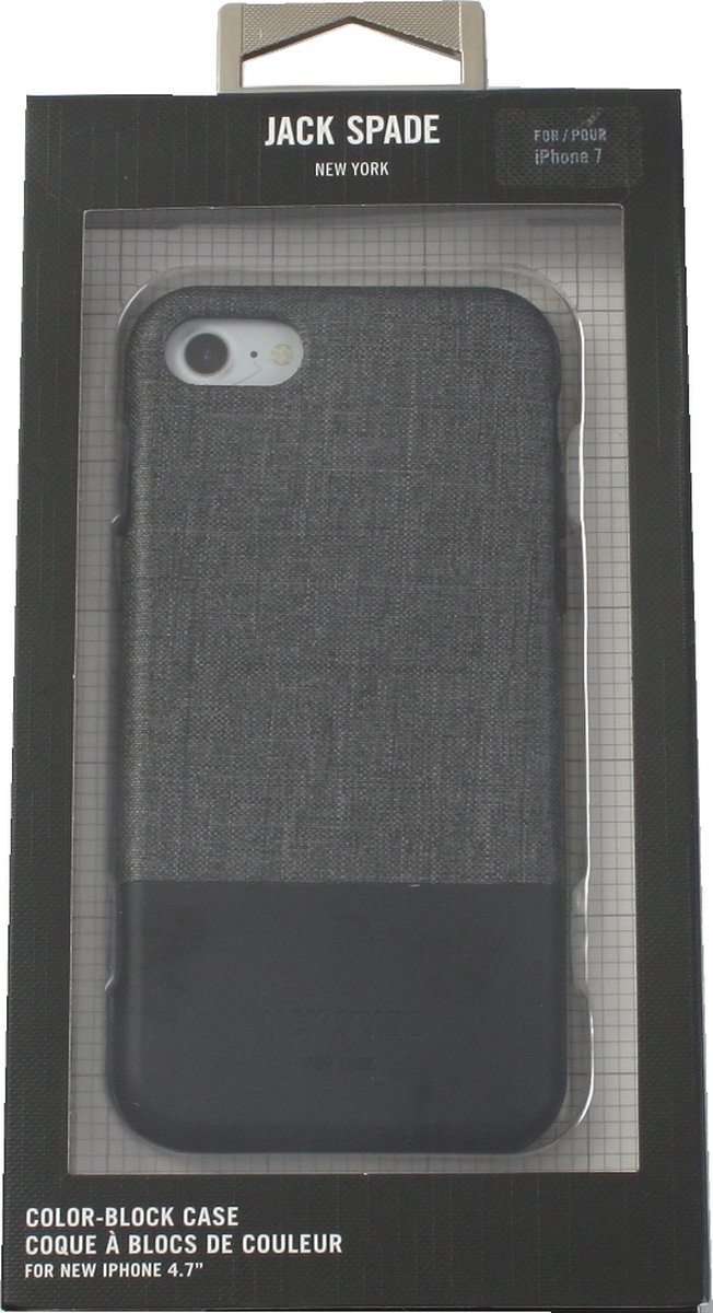 Kate Spade Jack Spade Colour Block Case Grijs/Zwart voor Apple iPhone 7/8/SE 2020 van Kate Spade — afbeelding 5