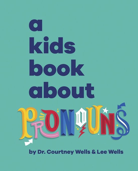 A Kids Book - A Kids Book About Pronouns - cover