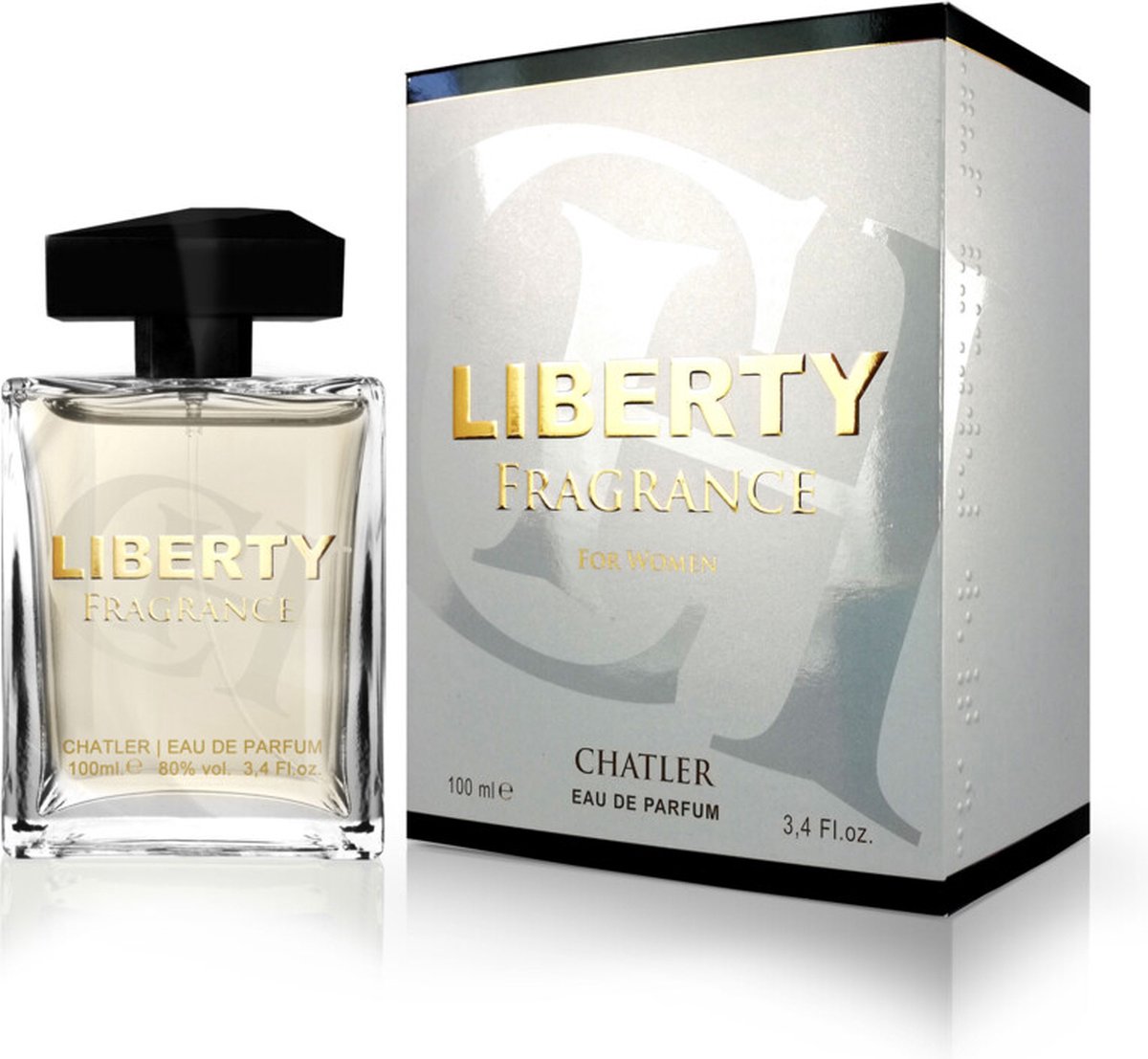 Goedkoopste Chatler Eau De Parfum Liberty Fragrance Dames 100 Ml Fruit Beige
