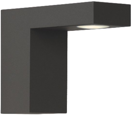 Lucide TEXAS - Wandspot / Wandlamp Binnen/Buiten - LED - 1 × 7W 3000K - IP54 - Antraciet
