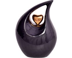 Luxe As Urn - 850 ml - Teardrop - Druppel Urn - Crematie Urn - Uniek - Voor Huisdieren of Menselijk As - Crematie As - Mini Urn - Decoratie Urn