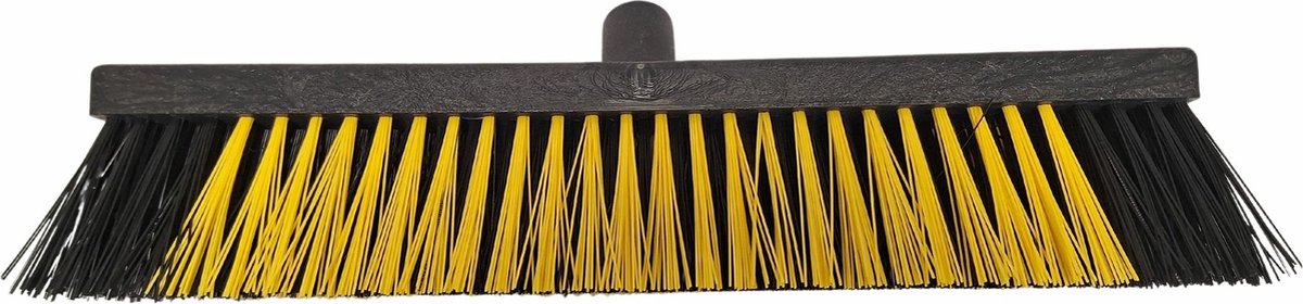 Goedkoopste Straatbezem 450x65 mm 81 gerecycled geel/zwart