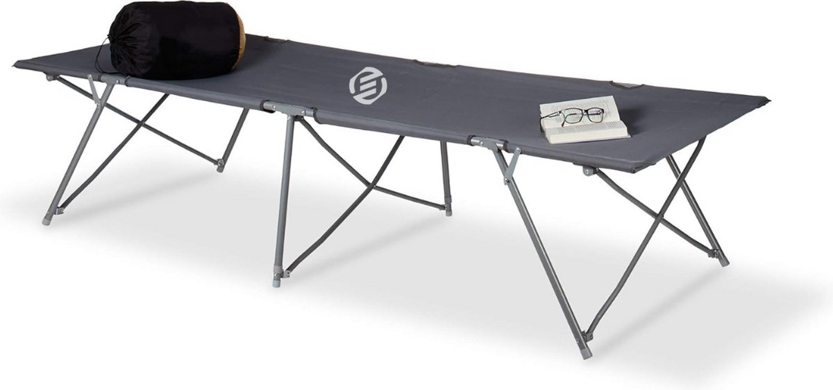 Equivera Veldbed - Kampeerbed - Veldbedden - Veldbed Kamperen - Kampeermatras