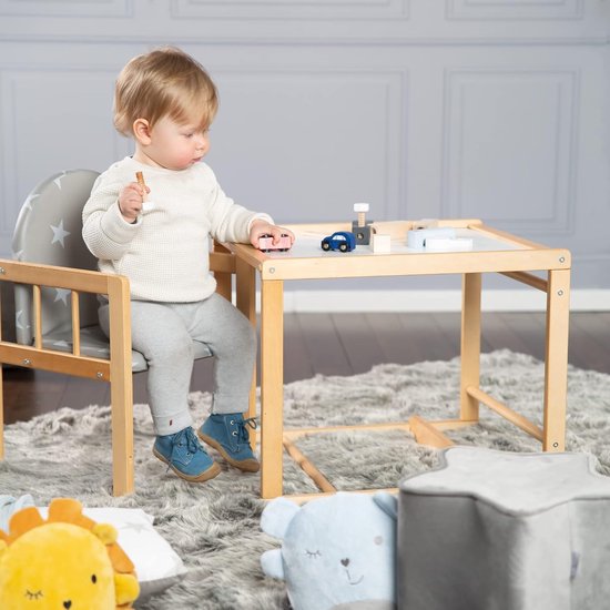 Babystoel voor aan Tafel - Babystoel Tafel - Babystoel - Baby Eetstoel - Baby Stoeltje Zitten voor Thuis - Baby Stoel voor Eten - Baby Stoel voor aan Tafel - Baby Stoel voor Thuis - Kinderstoel - Kinderzetel van Miniseats — afbeelding 3