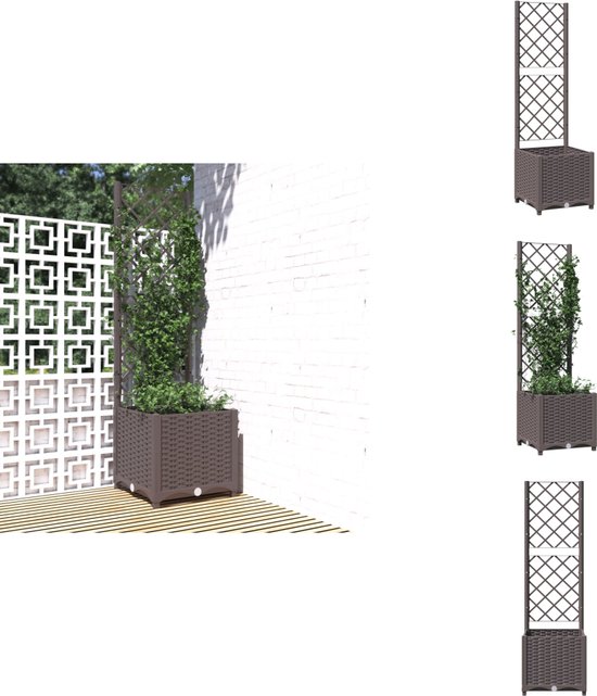 vidaXL Plantenbak 42x40x39 cm cortenstaal, verhoogde plantenbak