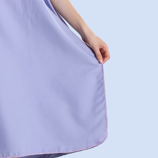 Bovista Surf Poncho - Femme - Homme - Serviette à langer - Adultes - Doux - Poncho - Oranje