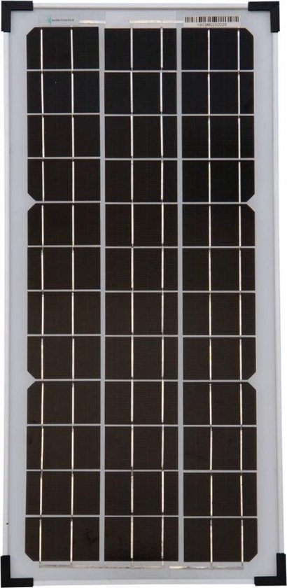 Zonnepaneel 25 W met regelaar en kabel Zonnepaneel 25 W met regelaar en kabel