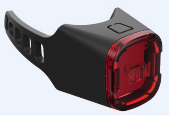 Benson LED fietslamp - rood - USB oplaadbaar - waterbestendig — afbeelding 4