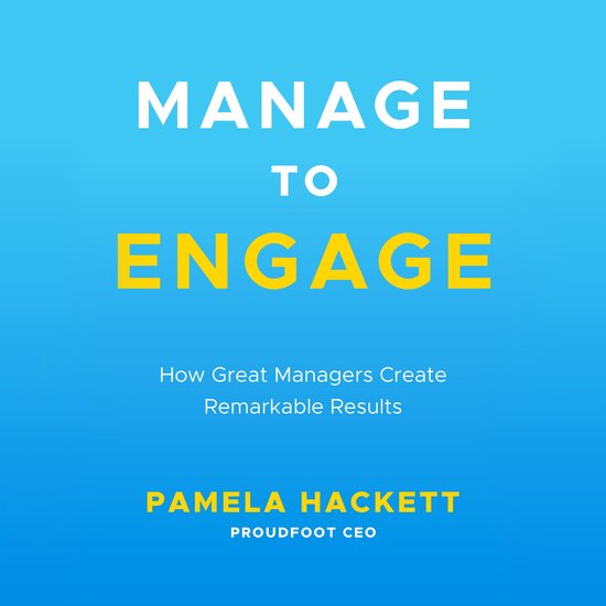 Manage to Engage - cover