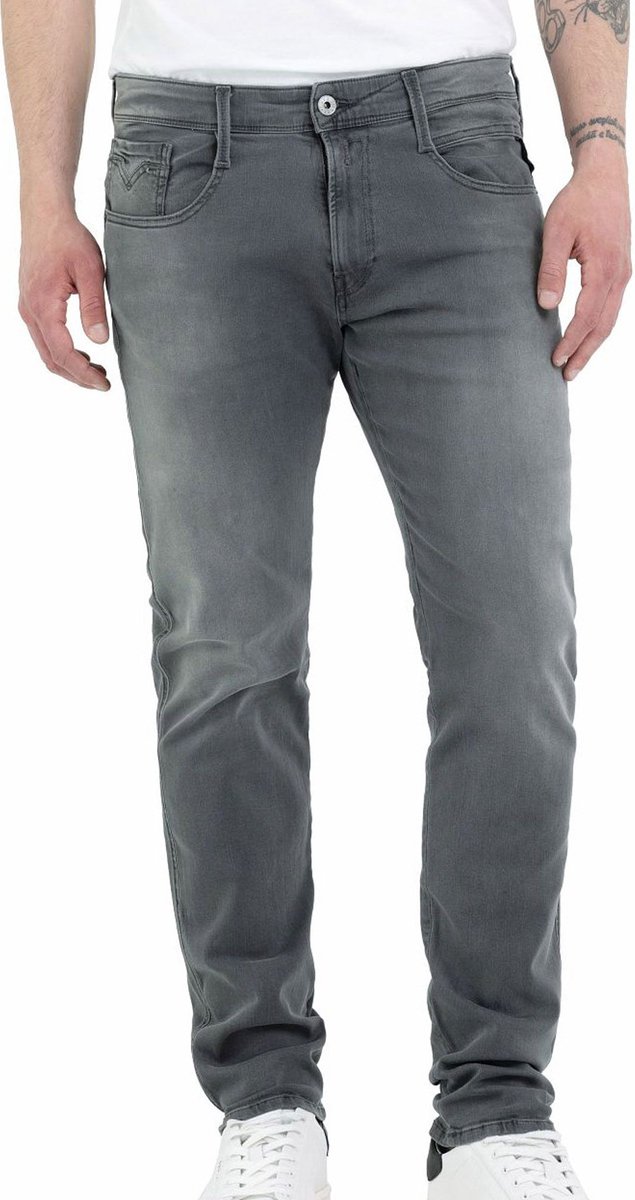 Replay Anbass Pants Jeans Heren - Broek - Grijs - Maat 31/34
