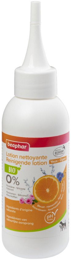 Beaphar Bio Reinigende Lotion Ogen - Oogverzorgingsmiddel - 100 ml
