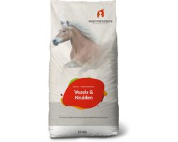 Voermeesters Vezels En Kruiden - Paardenvoer - 15 kg