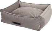 Bol.com Wooff Mand Cocoon Velours Grijs - Hondenmand - Medium aanbieding