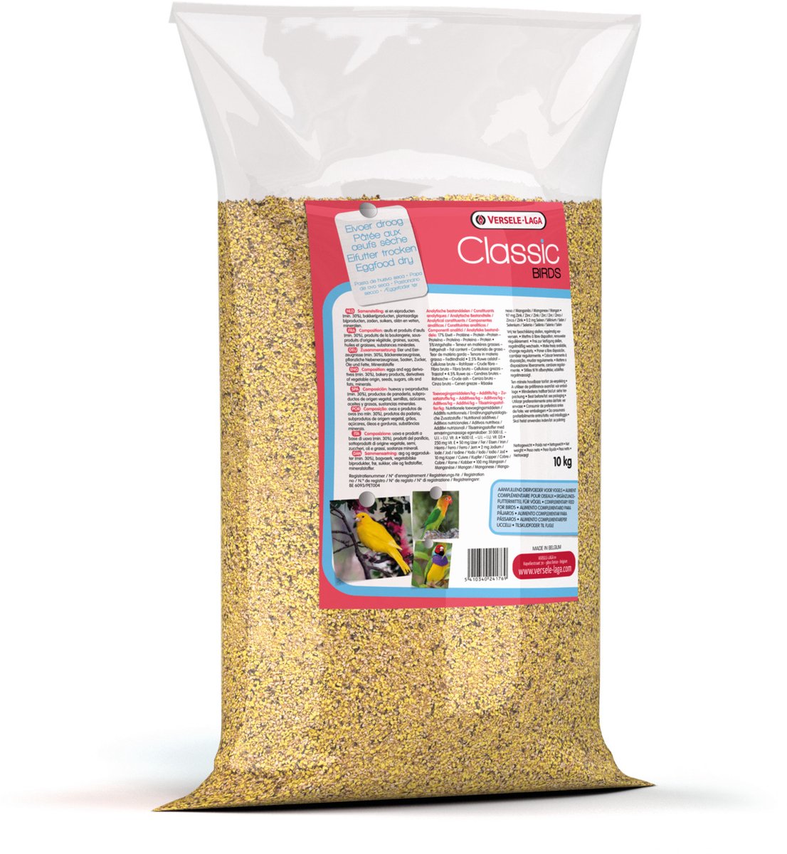 Versele-Laga Classic Eivoer Droog - Vogelvoer - 10 kg
